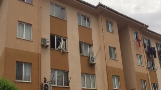 Antalya daki TOKİ konutlarında patlama: 2 ölü