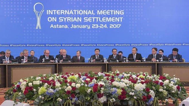 Astana da kritik Suriye zirvesi başladı