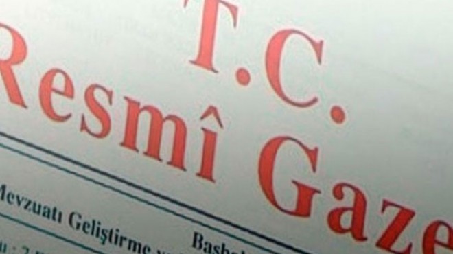 Atama kararları Resmi Gazete de yayımlandı