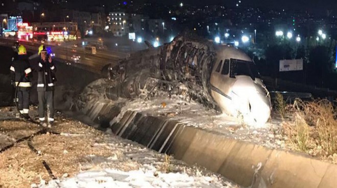 Atatürk Havalimanı na özel jet düştü!
