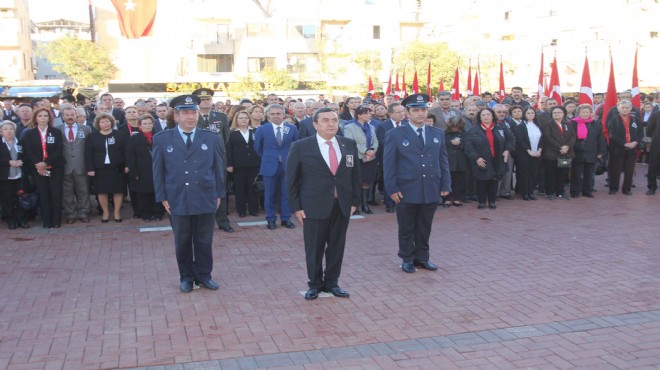 Atatürk Narlıdere’de törenlerle anıldı