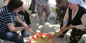 Çiftçi kadınlar atık yağları sabun yapacak