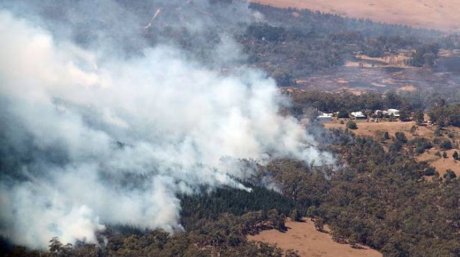 Avustralya da yangın: Binlerce kişi tahliye edildi