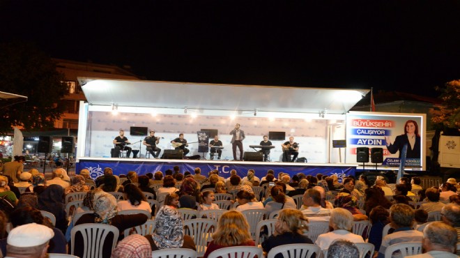 Aydın Büyükşehir den halk konseri