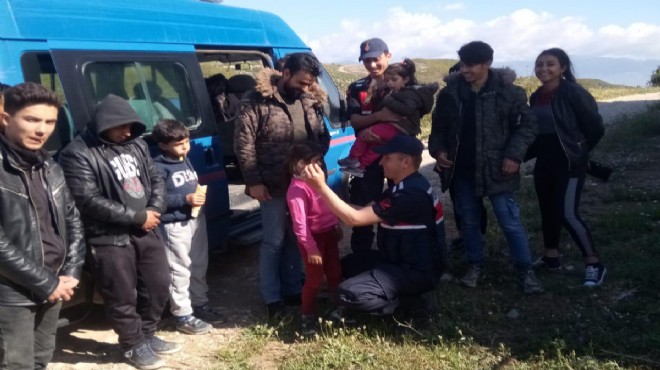 Aydın da 30 düzensiz göçmen yakalandı