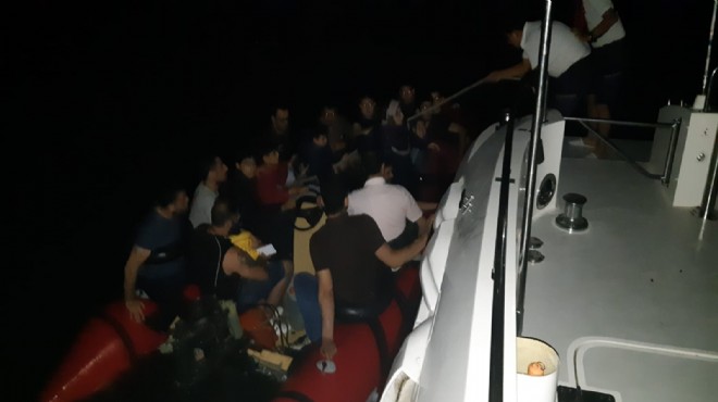 Aydın da kaçak göçmen operasyonu: 107 gözaltı