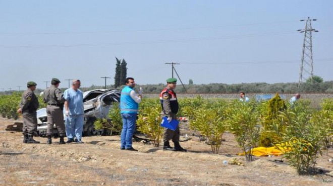 Aydın’da korkunç kaza: 2 ölü, 1 yaralı