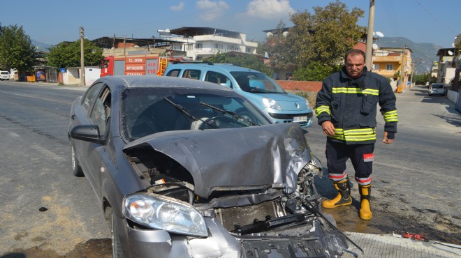 Aydın da trafik kazası: 3 yaralı