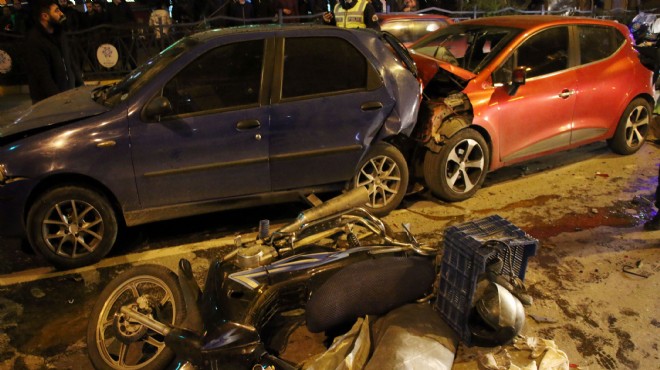 Aydın da zincirleme trafik kazası: 4 yaralı
