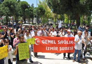 İzmir’de sağlıkçılardan döner sermaye isyanı 