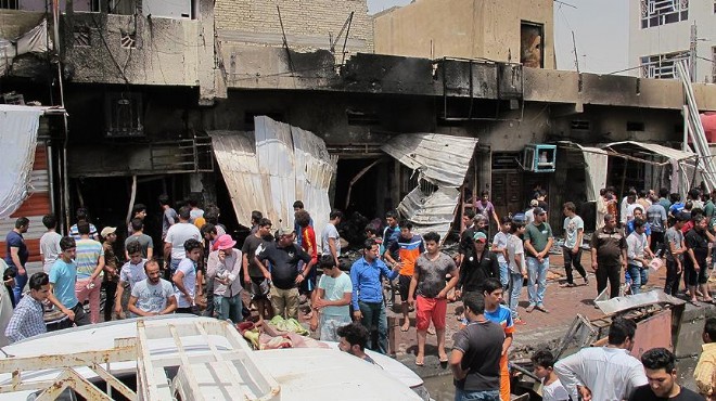 Bağdat ta bombalı saldırılar: 10 ölü, 27 yaralı
