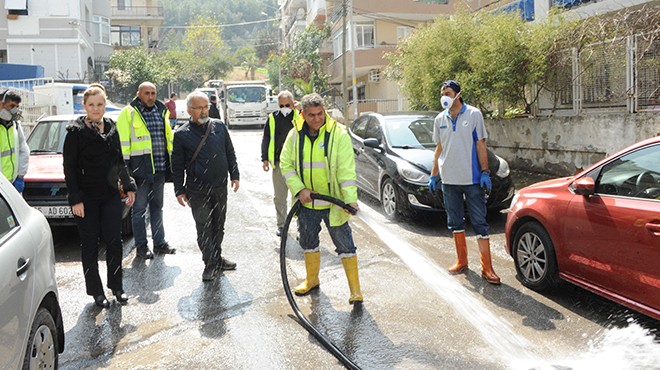 Balçova sokak sokak temizleniyor