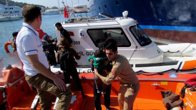 Balık istifi  umuda yolculuk  İzmir de sonlandı