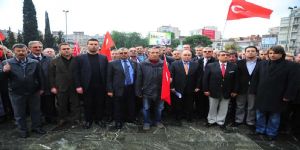İzmirli Balkan Dernekleri’nden ‘suikast girişimi’ protestosu
