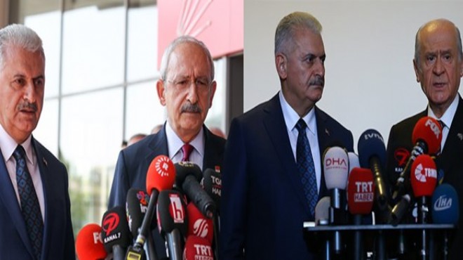 Başbakan Yıldırım dan CHP ve MHP ye ziyaret: Neler konuşuldu?