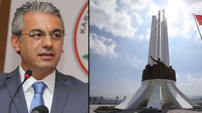 Başkan Akpınar Karşıyaka anıtının açılışında konuştu:  Görev sürem boyunca yaptığım en anlamlı iş!