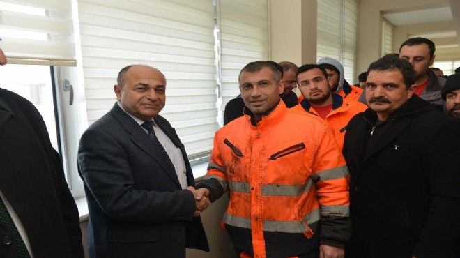 Başkan Arslan personelinin yeni yılını kutladı