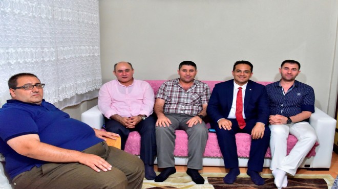 Başkan Atila’dan Şehit ailesine Bayram ziyareti