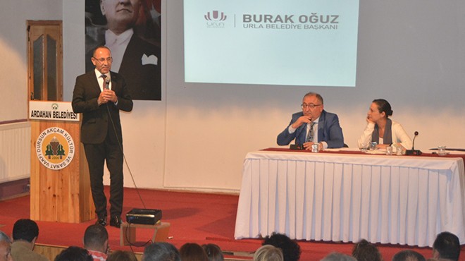 Başkan Burak Oğuz, Ardahan’da Urla’yı Anlattı