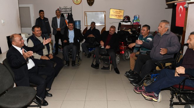 Başkan Hasan Arslan engellilerin davetlisi