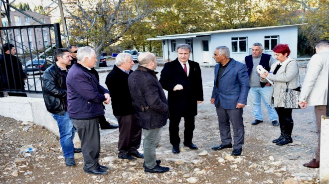 Başkan İduğ dan kırsal mahallere ziyaret