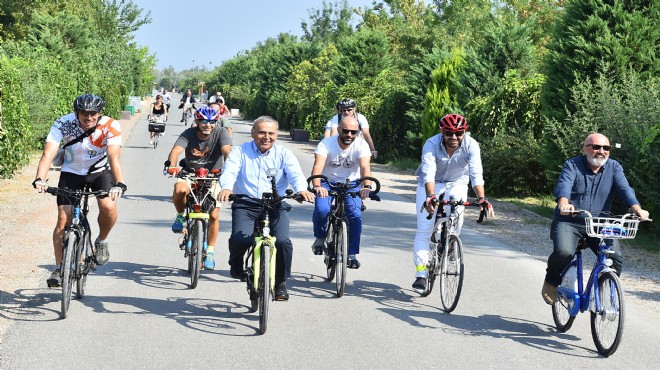Başkan Kocaoğlu hedefi koydu:  Bisiklet Kenti  İzmir