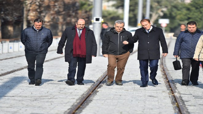 Başkan Kocaoğlu raylara indi: Tramvayda son durum