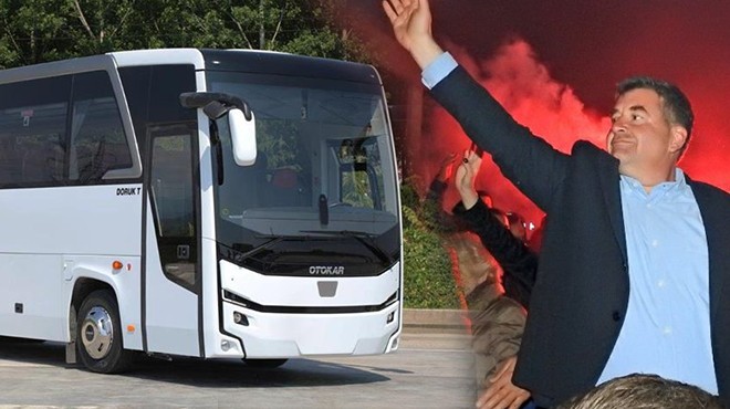 Başkan Oran dan Göztepelilere otobüs müjdesi