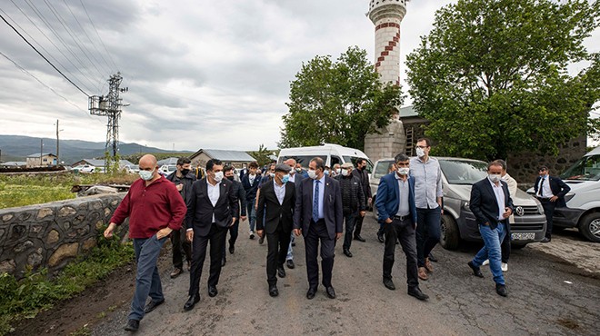 Başkan Soyer den Ardahan da  dayanışma  vurgusu