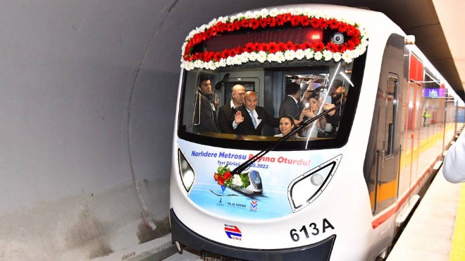 Başkan Soyer çalışmaları inceledi... Narlıdere Metrosu’nda geri sayım!