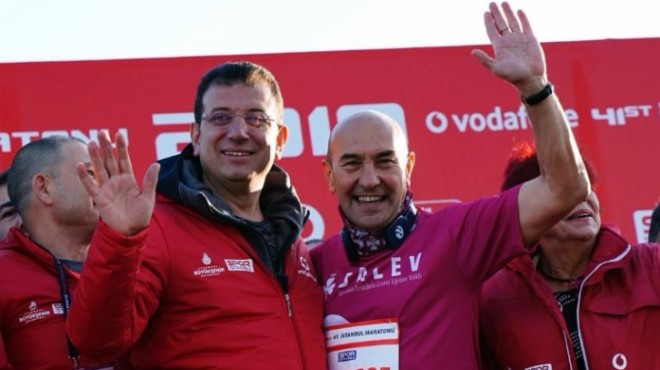 Başkan Soyer İstanbul Maratonu na katıldı!