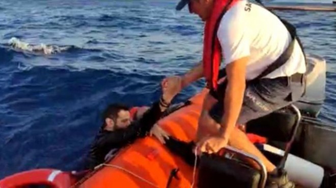 Batan bottan denize düşen Suriyeli bebek bulunamadı
