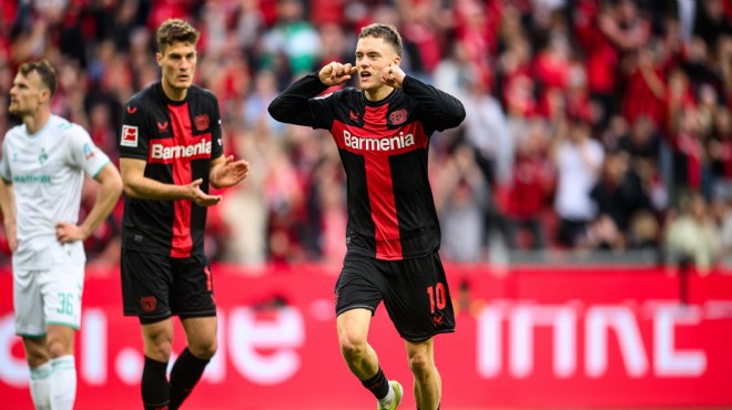 Bayer Leverkusen tarihinde ilk kez şampiyon oldu