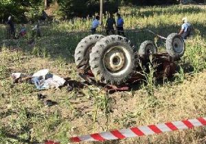 Ege de yine traktör kazası: 1 ölü 3 yaralı