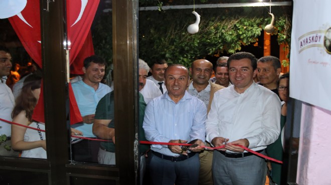 Bergama da imece usulü ile  Ayasköy Bellekevi açıldı