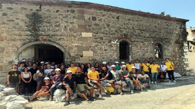 Bergama da restore edilen tarihi yapı için destek bekleniyor