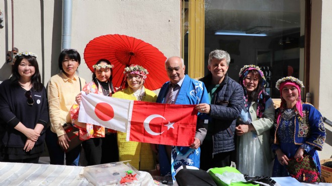 Bergama nın Papatya festivalinde Türk-Japon buluşması