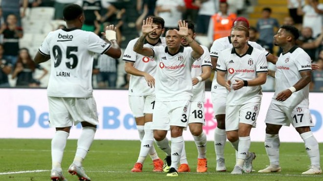 Beşiktaş güle oynaya tur atladı rakibi belli oldu