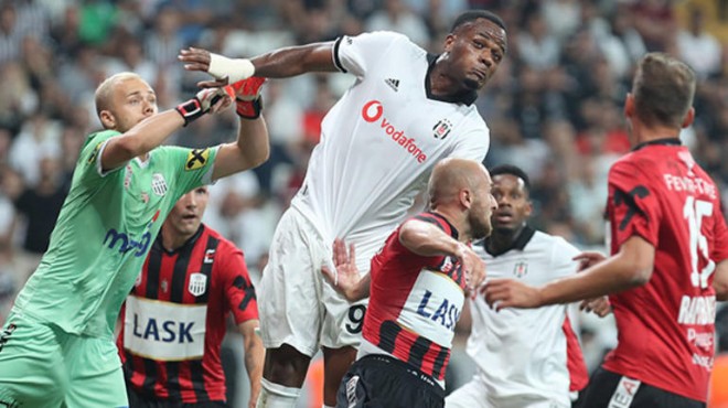 Beşiktaş LASK Linz i 1-0 mağlup etti