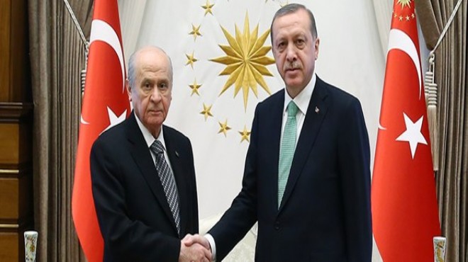 Erdoğan ile Bahçeli den 1 saatlik kritik zirve