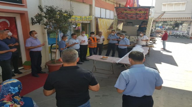 Beydağ Belediyesi ölen zabıta amirini unutmadı