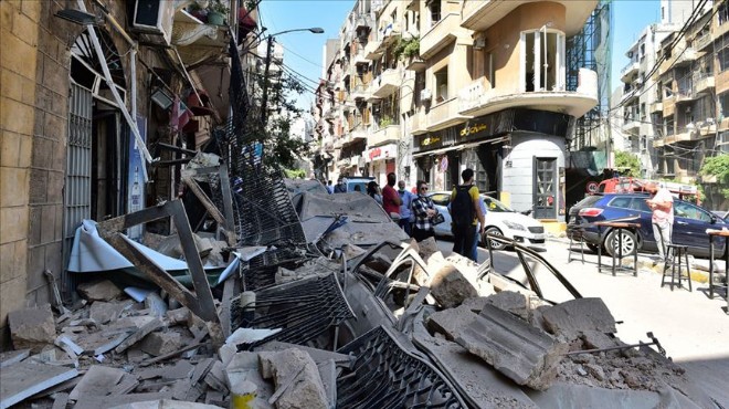 Beyrut ta patlama sonrası hırsızlık olayları başladı