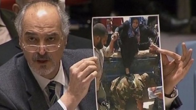 BM de skandal: Delil diye yanlış fotoğrafı gösterdi!