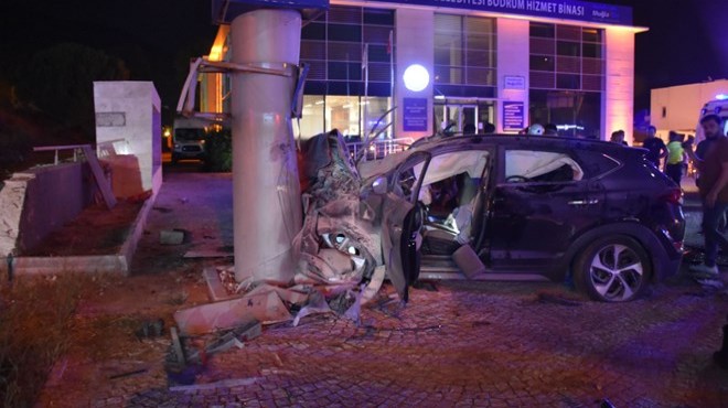 Bodrum da feci kaza: 2 ölü 3 yaralı!