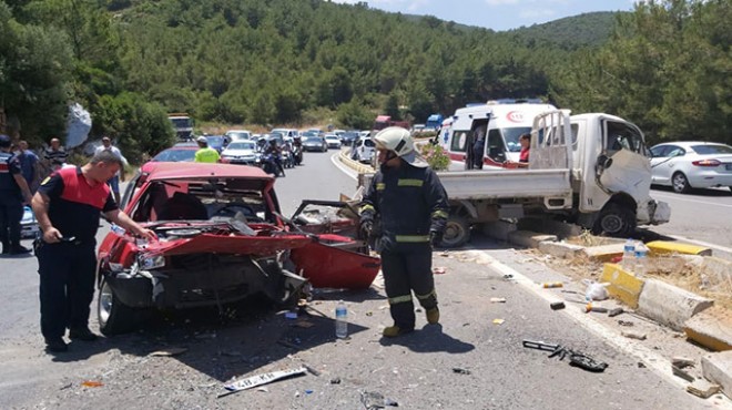 Bodrum da feci kaza: 3 yaralı