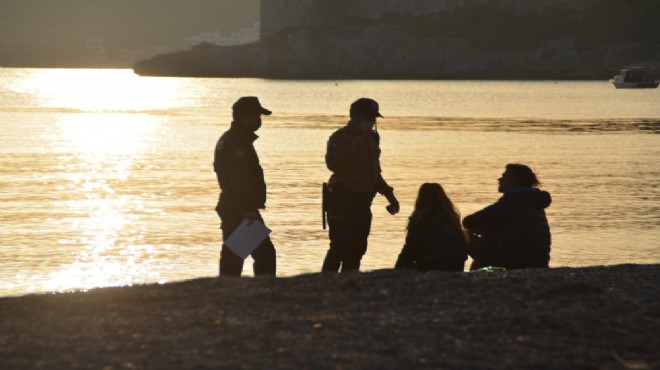 Bodrum da sahillerde piknik yapmak yasaklandı