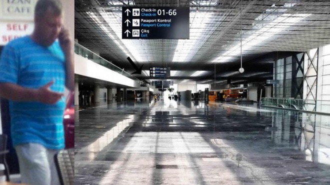 Bodrum daki havalimanında korkunç olay