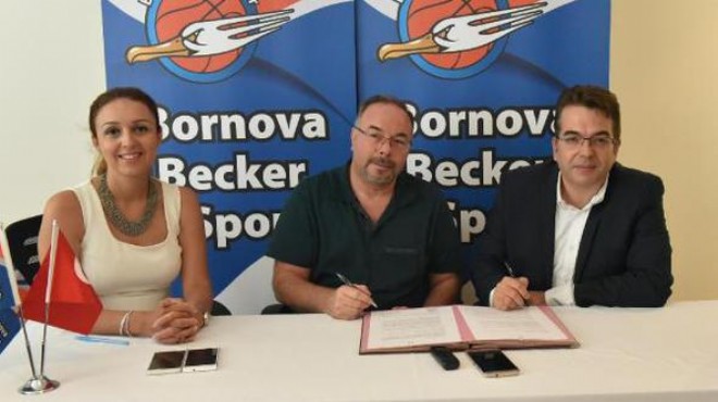Bornova Beckerspor a sponsor desteği