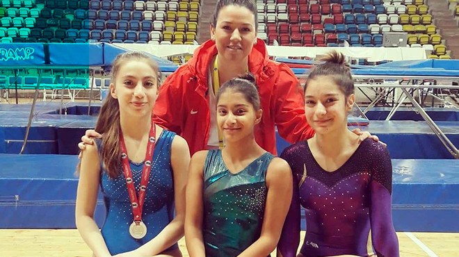 Bornova Belediyespor cimnastikte Türkiye ikincisi oldu