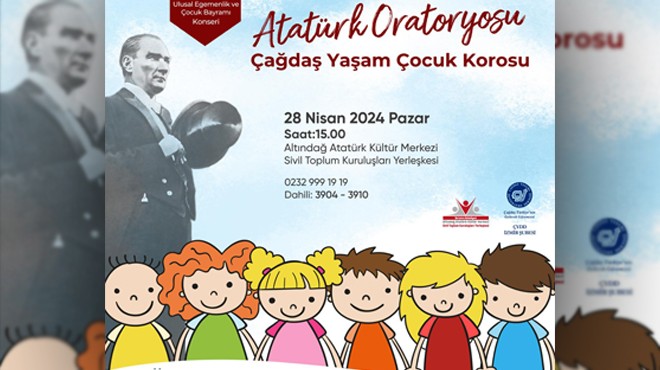 Bornova’da Atatürk Oratoryosu heyecanı